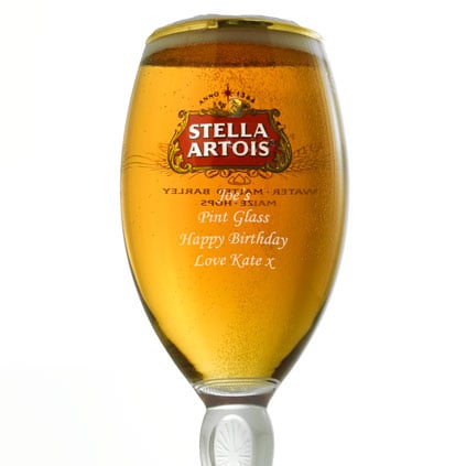 Personalised Stella Glass