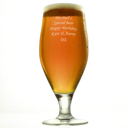 Personalised Bavarian Beer Glass