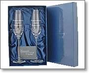 Personalised Champagne Flutes
