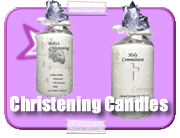Christening Candles
