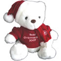 personalised Christmas Teddy