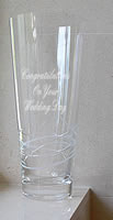 personalised vase