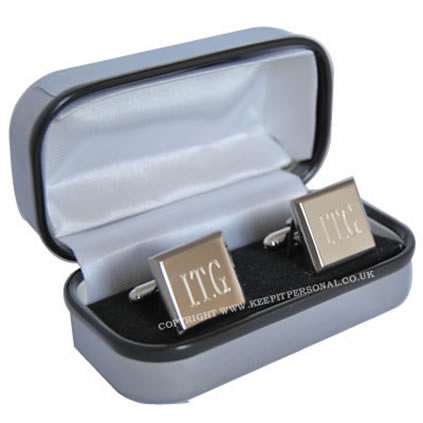 Engraved Cufflinks