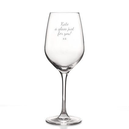 Personalised Wine Glass Set By Dartington Crystal