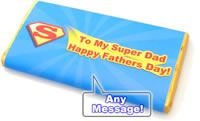 fathers day chocolate bar wrapper design