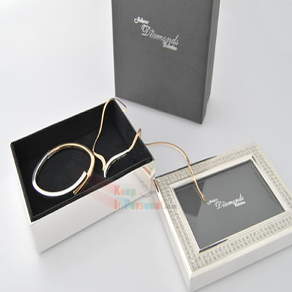 jewellery box engraved with insert photograph
