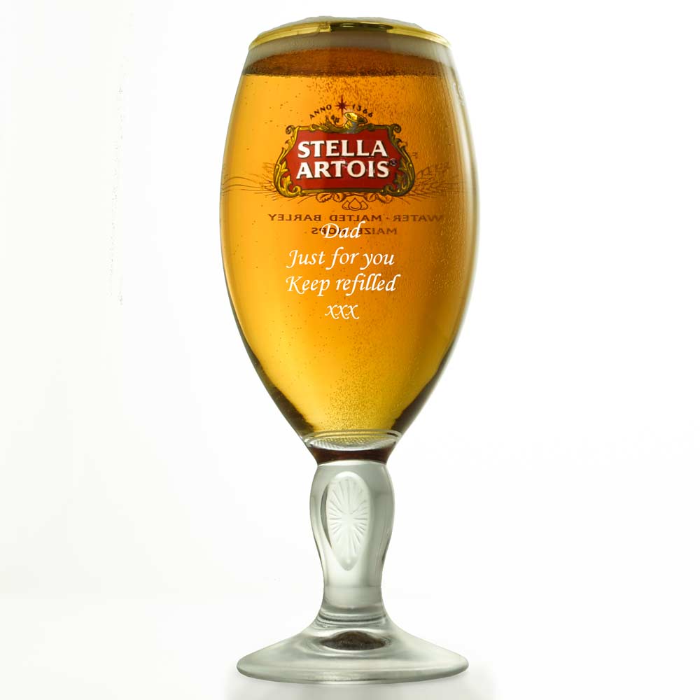 engraved tumblers Glass Stella Personalised