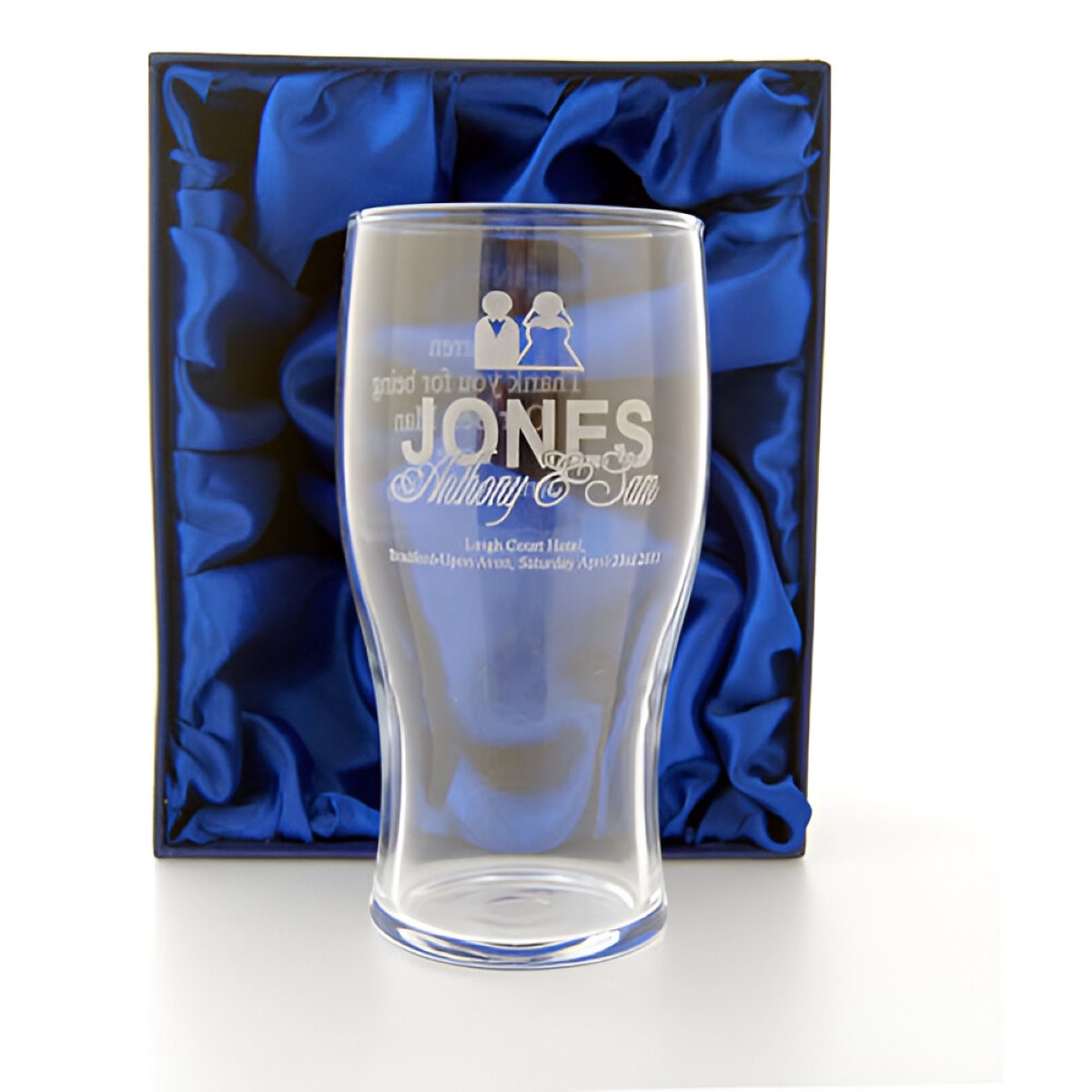 ... Weddings / Wedding Glasses / Engraved Wedding Pint Glass Ideal Best