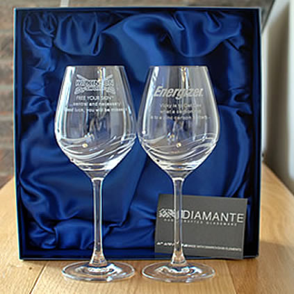 Our Wine Glass Can Be Engraved With Any Logo! logo engraved wine glasses