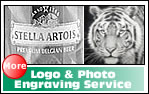 Logo And photgraph engraving service
