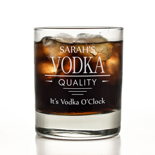 Personalised Vodka Glass