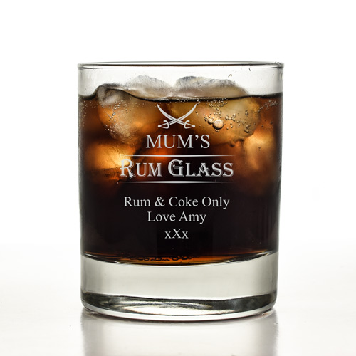 Personalised Rum Glass