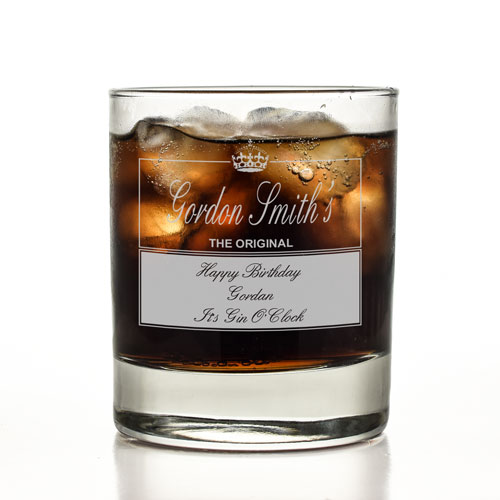 Personalised Gin Glass Engraved By Keep It Personal