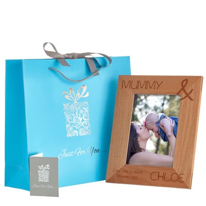 Mummy And Me Photo Frame Personalised