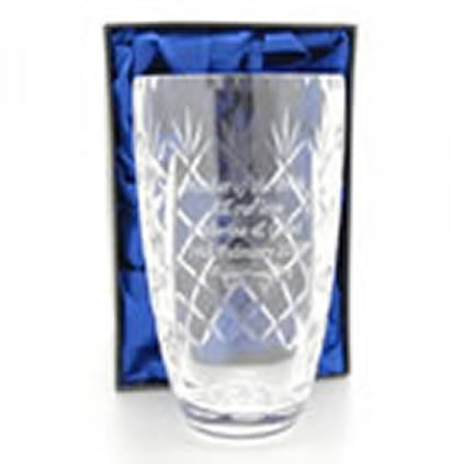 Personalised Crystal Vase