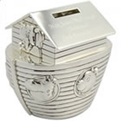 Personalised Noahs Ark Money Box