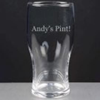 Personalised Pint Glasses