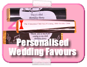Personalised Wedding Favours
