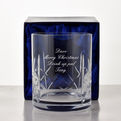 whiskey glass. Engraved Whisky Glasses