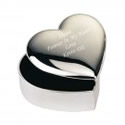 heart shaped jewellery box