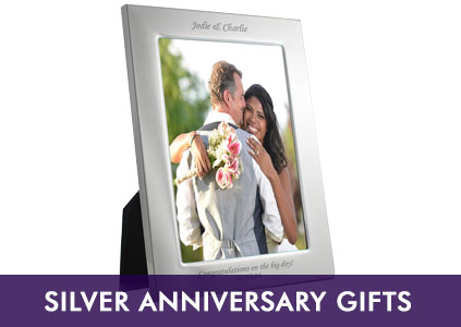 Silver Wedding Anniversary Gifts