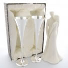 Engraved Champagne Wedding Flutes