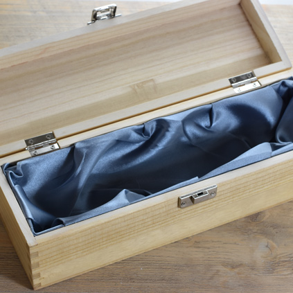 Personalised 10th Wedding Anniversary Wooden Wine Box