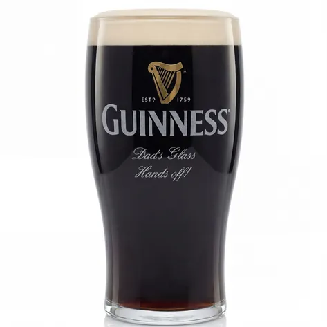 Personalised Guinness Glass Engraved