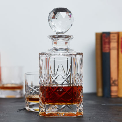Mayfair Engraved Whisky Decanter