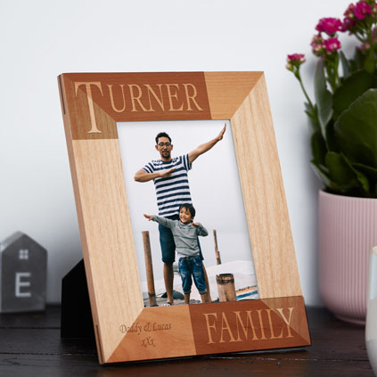 Personalised Family Photo Frame