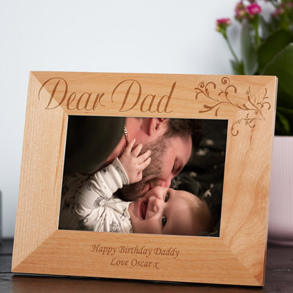 Personalised Photo Frame Dad