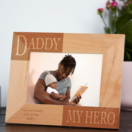 Personalised My Daddy Photo Frame