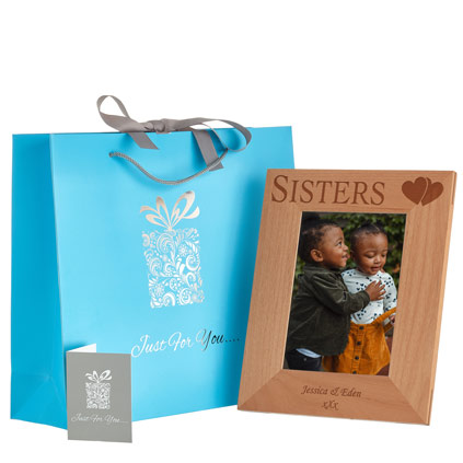 Sisters Photo Frame Personalised
