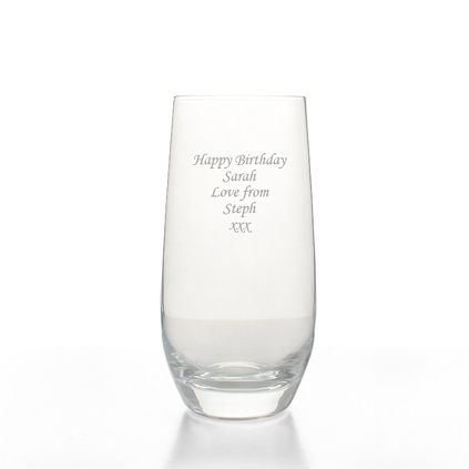 Personalised Dartington Highball Glass