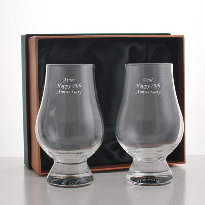 Personalised Glencairn Whisky Tasting Set