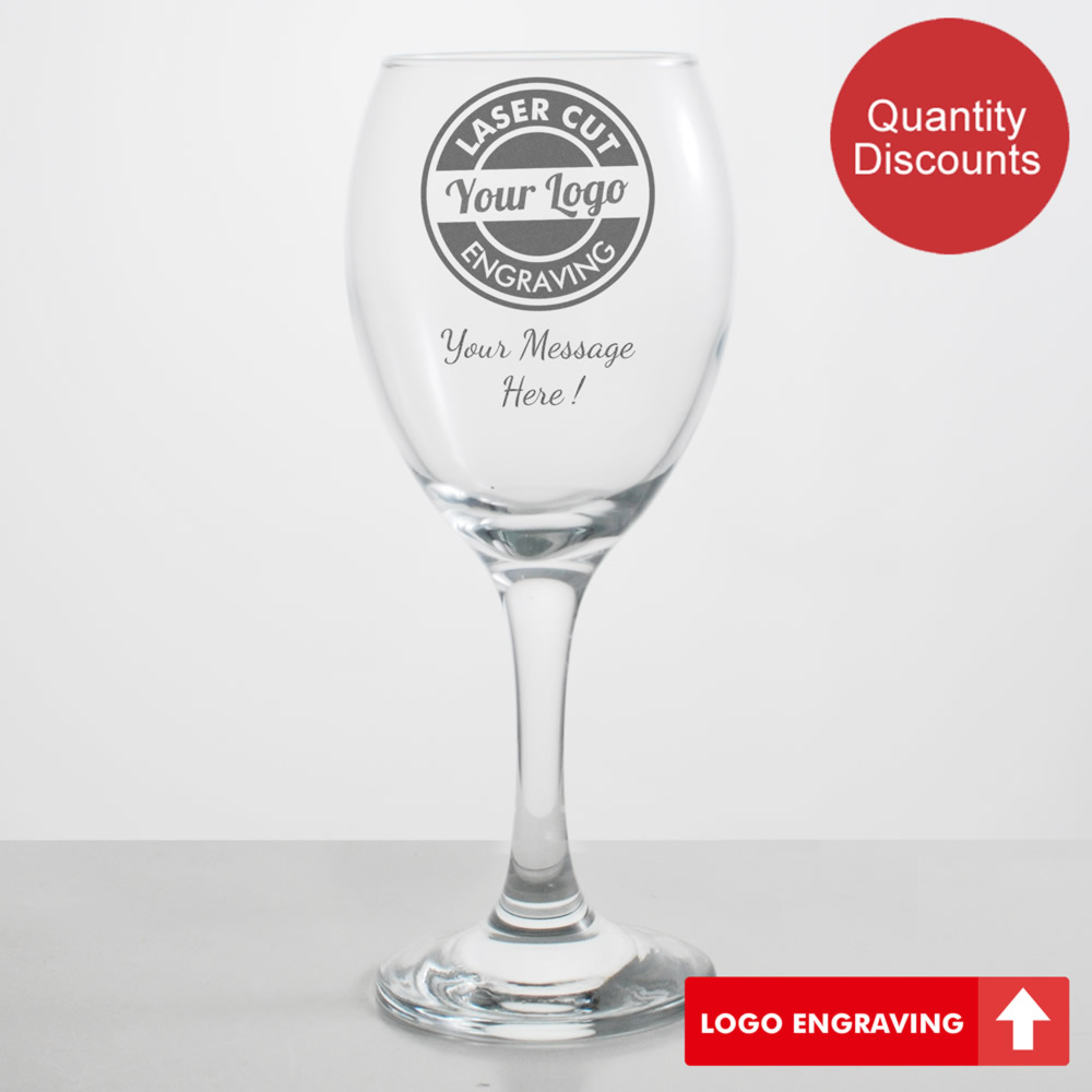 Engraved Crystal Wine Glasses Engraved Crystal Wine Glasses
