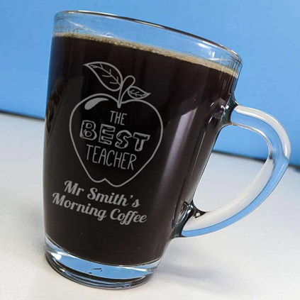 Personalised 'Best Teacher' Tea Mug