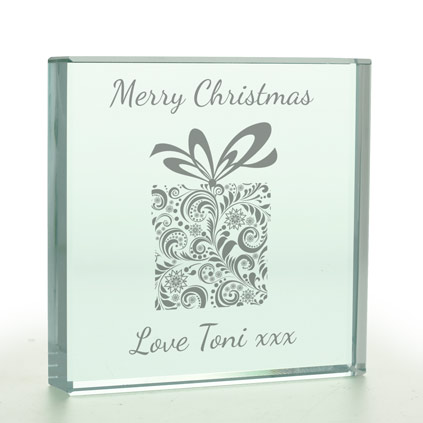 Personalised Present Glass Token