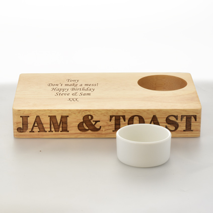 Engraved Jam & Toast Board