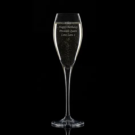 Personalised Luxury Prosecco Glass