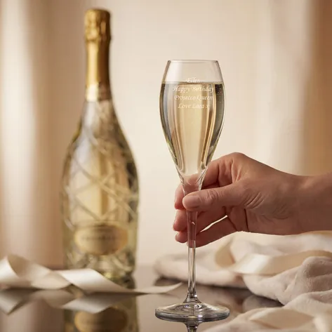 Personalised Luxury Prosecco Glass