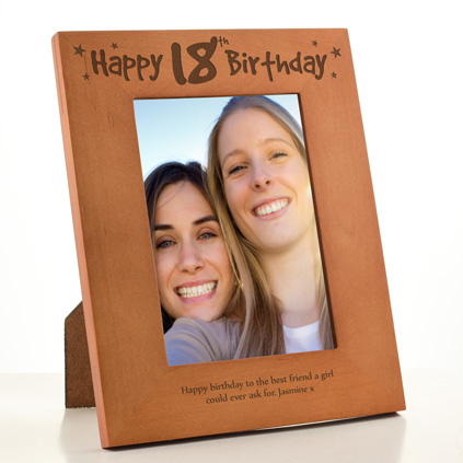 18th Birthday Photo Frame Personalised