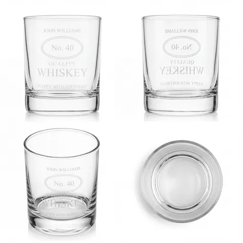 Personalised Quality Whiskey Glass Tumbler