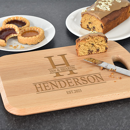 Personalised Established Wood Chopping Board