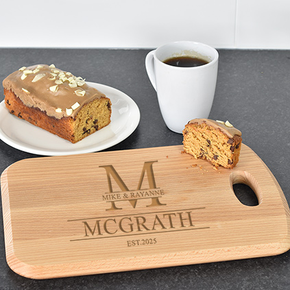 Personalised Established Wood Chopping Board
