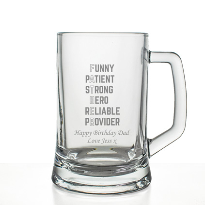 Personalised Tankard For Dad