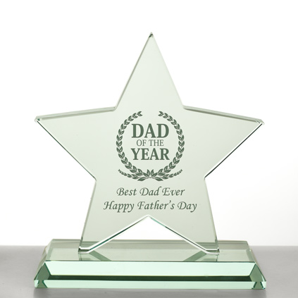 Personalised Dad Of The Year Award