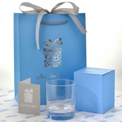 Personalised Vintage Finest Quality Glass Tumbler
