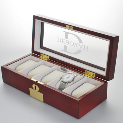 Personalised Monogram Luxury Watch Box