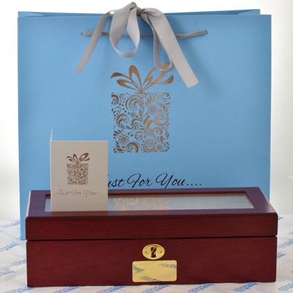 Personalised Monogram Luxury Watch Box